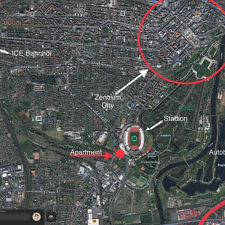 Stadion Fuer 4 Personen Lägenhet *
